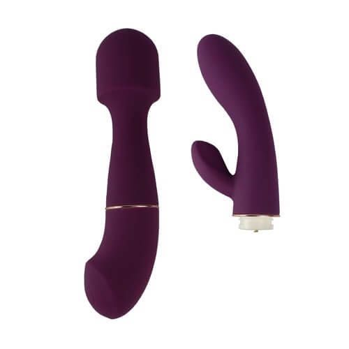Loving Joy DUA Rabbit Vibrator with Wand Attachment